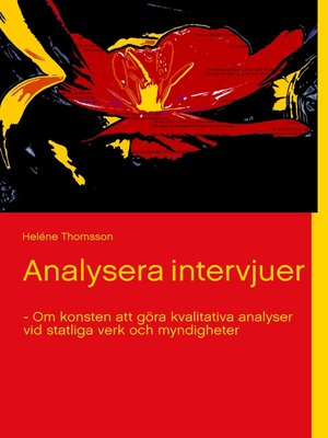 cover image of Analysera intervjuer